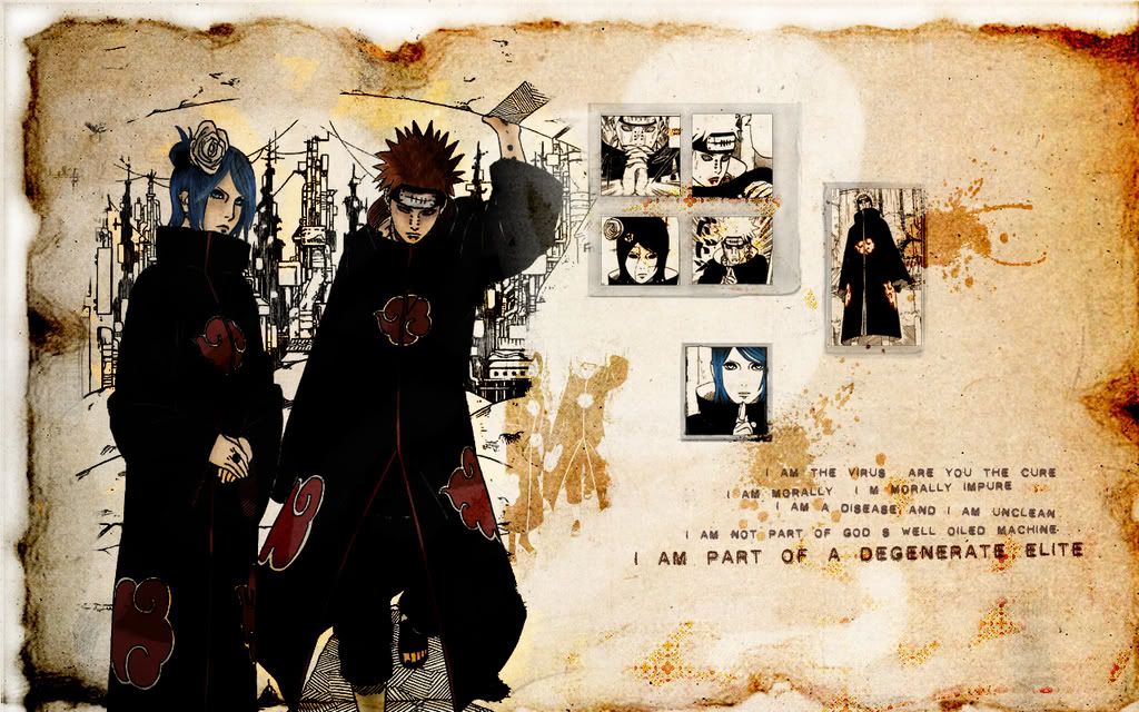 pein wallpapers. Konan and Pein Wallpaper Image