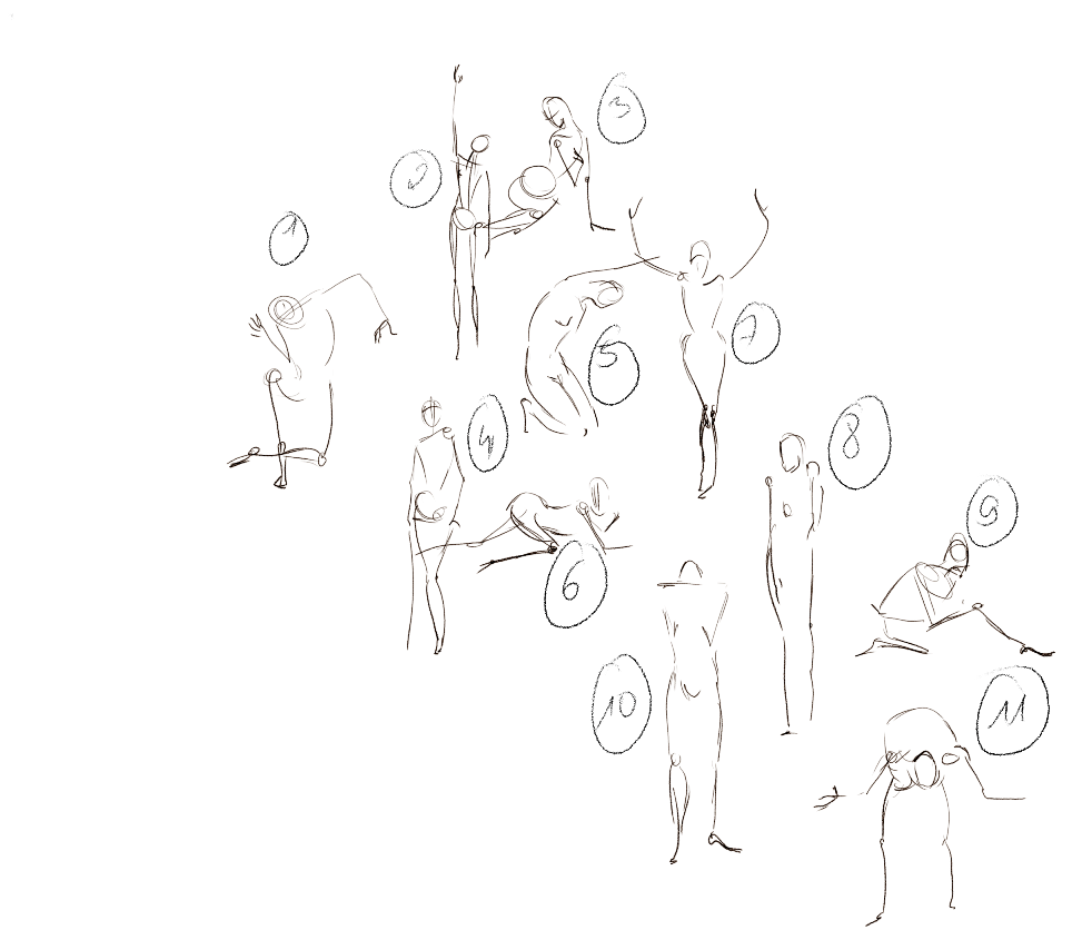 Spartan Camp #154 - 50 gestures + Optional "Head: 3 views" Study Spartan Camp #154 - 50 gestures + Optional "Head: 3 views" Study