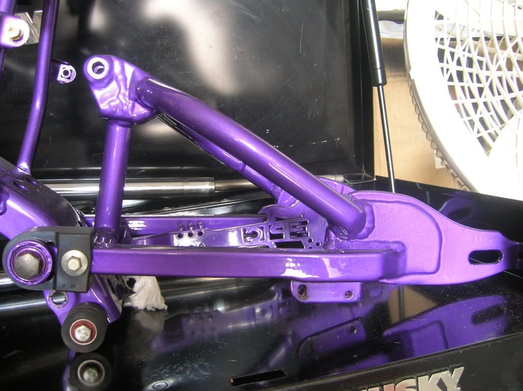 CHP ti exhaust,KX60 forks (stiff springs), Clean 110 frame, +2 swingarm