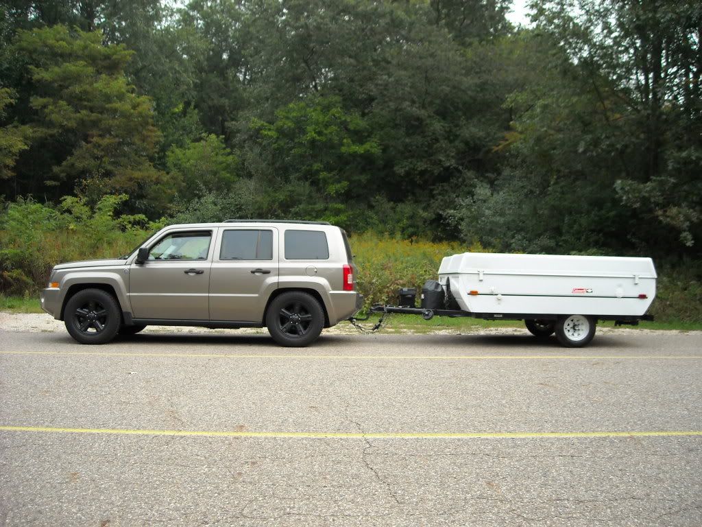 Camper jeep patriot