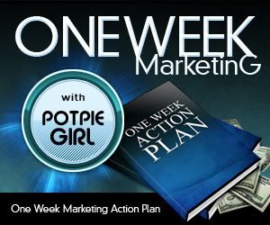 One Week Marketing Book Logo