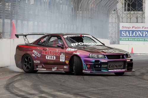 r34 skyline gtr wallpaper. Drifting Nissan Skyline GTR