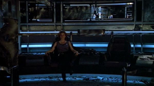 Kate Mulgrew as Kathryn Janeway in Star Trek: Voyager