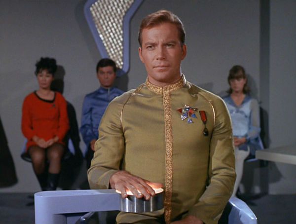 William Shatner as James Kirk, Star Trek