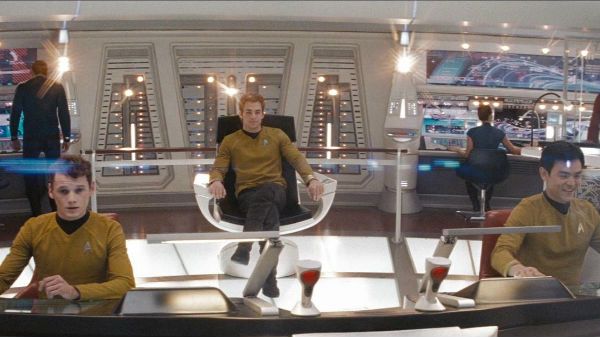 Chris Pine as James Kirk in Star Trek (2009)