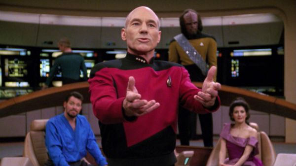 Patrick Stewart as Jean-Luc Picard, Star Trek: The Next Generation