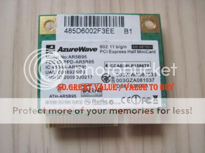 Atheros AR5B95 802.11n mini pci e wifi wlan half card  